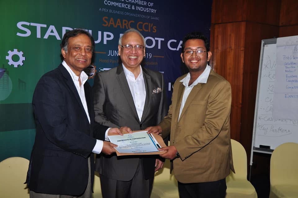 SAARC CCI cross border startup boot camp. 